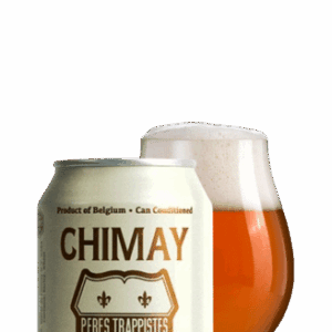 Chimay White Trappist Beer Can (330ml x 24 Cans)