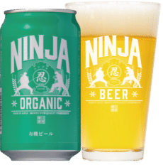 NINJA ORGANIC Beer (330ml x 24 Cans)