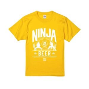NINJA BEER Series T-Shirt – Canary Yellow (Size L)