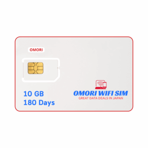 Japan Tourists Sim 10GB for 180 Days
