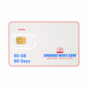 Japan Tourists Sim 90GB for 60 Days