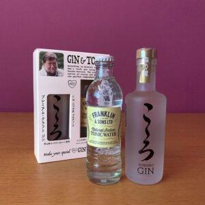 Premium Craft Gin Kokoro 200ml + Tonic water & Japanese Pepper Powder!