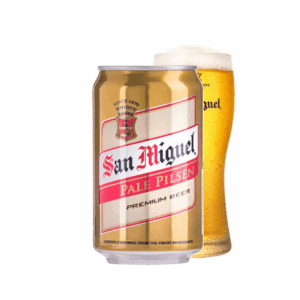San Miguel Pale Pilsen Beer Can (330ml x 24 Bottles)