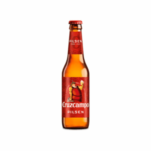 Cruzcampo Pilsen Beer (330ml x 24 Bottles)