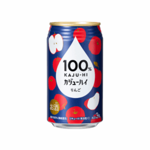 Tominaga 100% Kaju High Apple Can (340ml x 24 Cans)