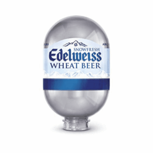 Premium Craft Edelweiss Draft Beer - 8 liters/1 barrel