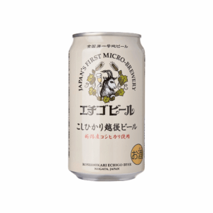 Echigo Koshihikari Echigo Beer Can (350ml x 24 Bottles)