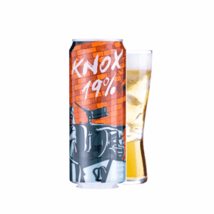 Knox 19% Strong Lager Beer (500ml x 24 Cans)